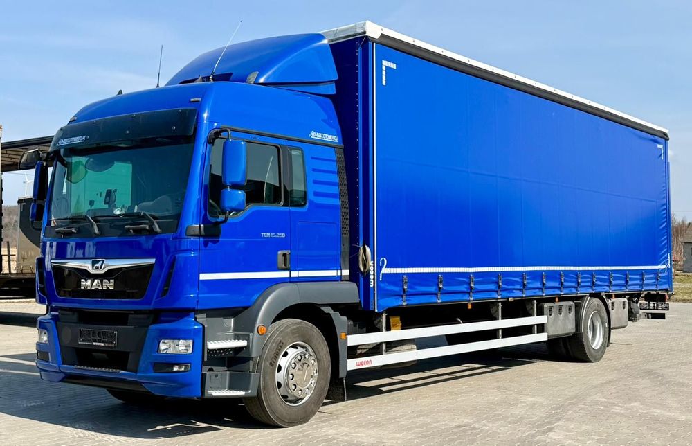 MAN TGM 15.250 / FIRANKA / WINDA / 23 EUROPALETY / SYPIALKA / DWA ŁÓŻKA / 2018 ROK