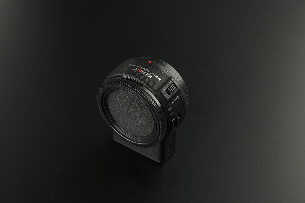 Vilrtrox Mount Adapter NF-M1, obiektywy Nikon na aparat Olympus Lumix