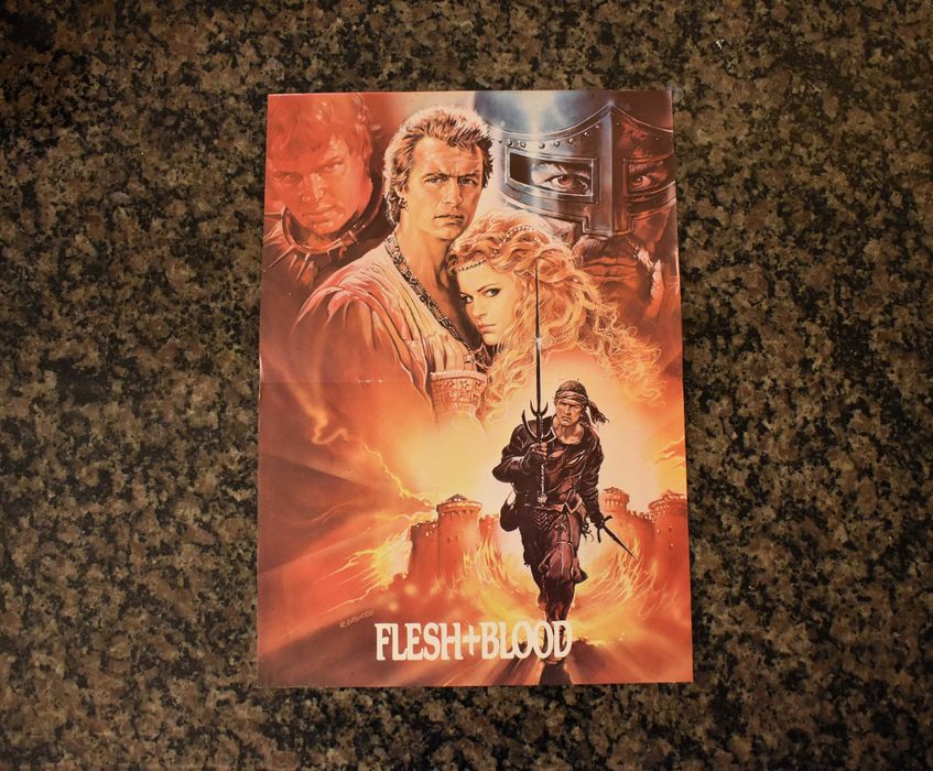 Cinema: Posters: "Flesh+Blood" e "Prizzi's Honor"