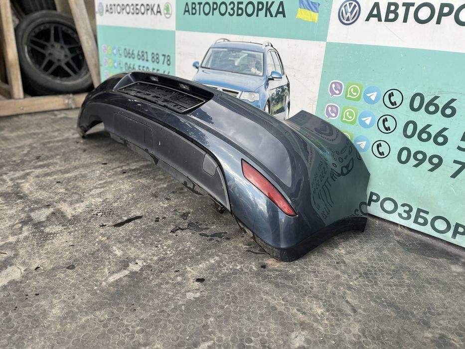 Задній бампер фольксваген гольф 6 хетчбек volkswagen golf 6 lc5f