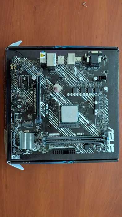 Материнська плата Asus prime b450m-k ii AM4 сокет