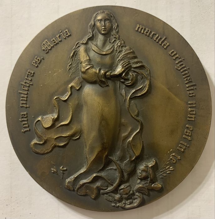 Medalha comemorativa em bronze 1981