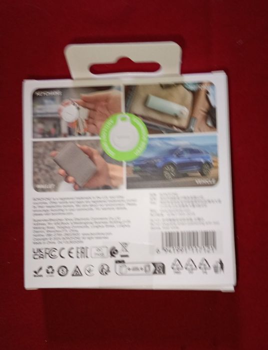 Localizador GPS objetos funciona com APP Apple Find My