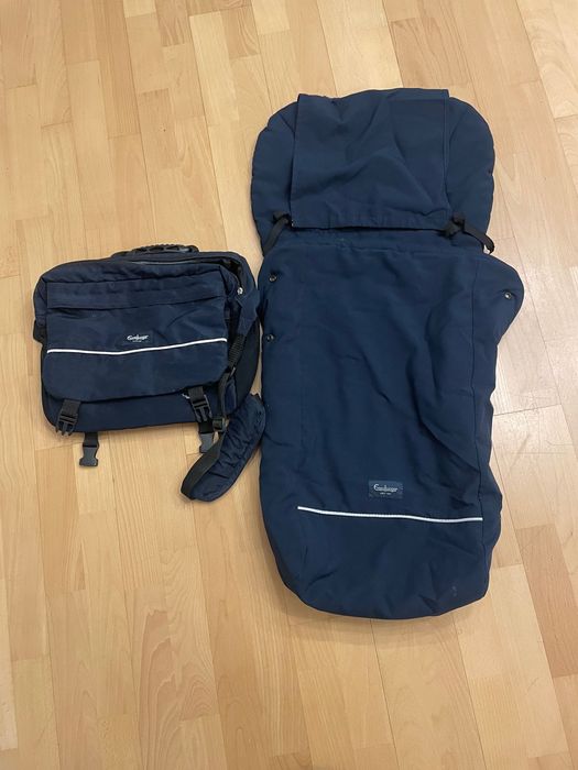 Śpiworek do wózka i torba Emmaljunga