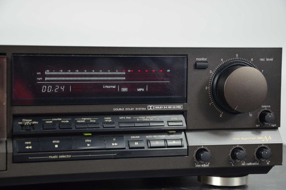 Magnetofon kasetowy Technics RS-B755 czarny