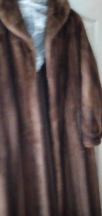 Futro z norek rozmiar 44-46