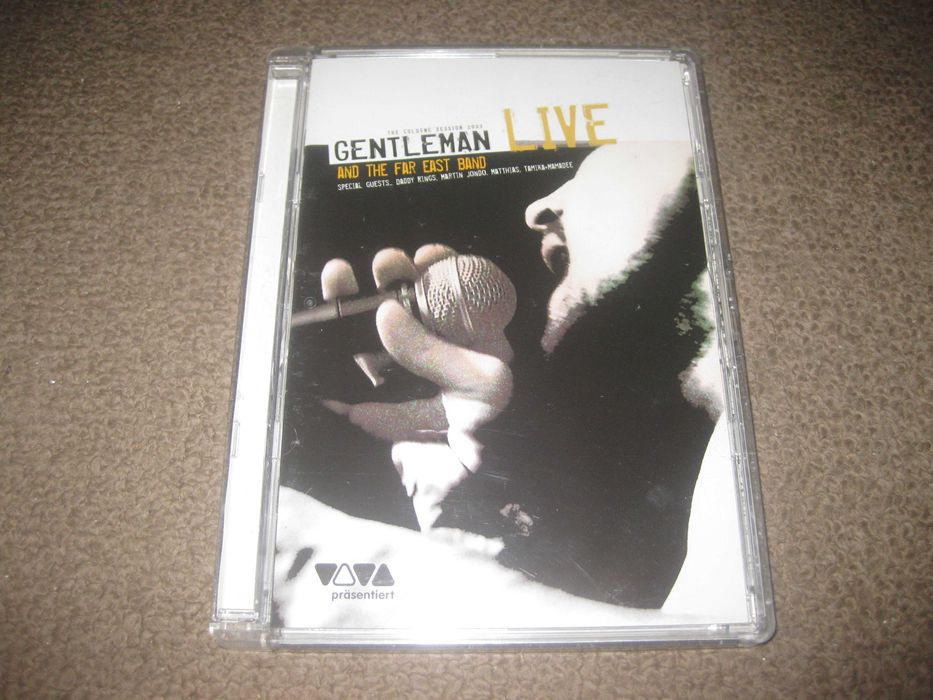 DVD do Gentleman And The Far East Band "Live"