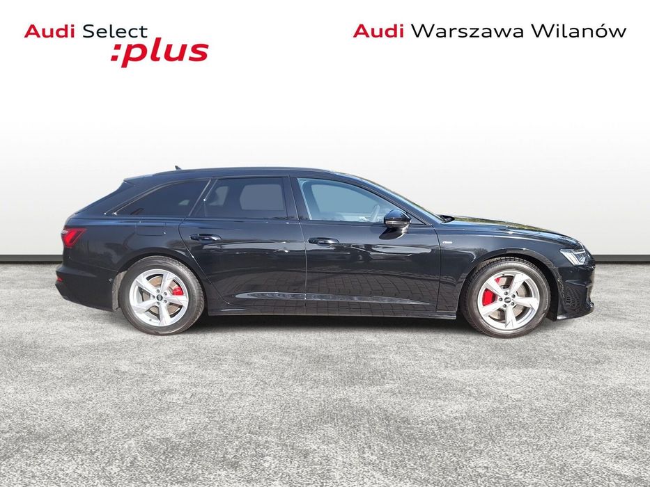 Audi A6 Avant Matrix Sline Kam. 360 Hak Sound system Czerń Head up ACC Ambiente