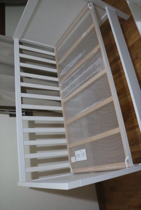 Berço bebé+ colchão+ protetor colchão+edredom com capa