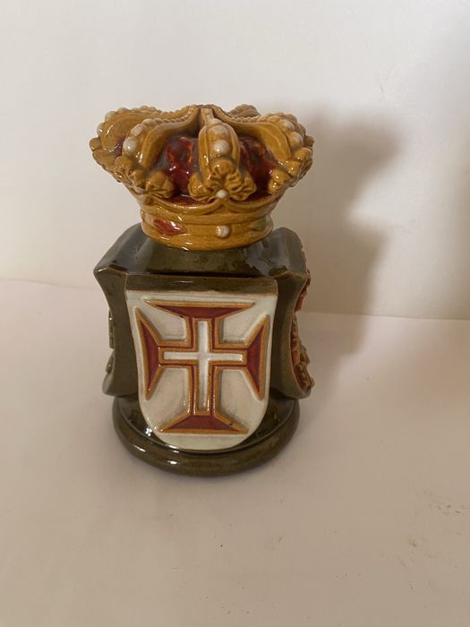 Tinteiro em faianca das caldas da Rainha