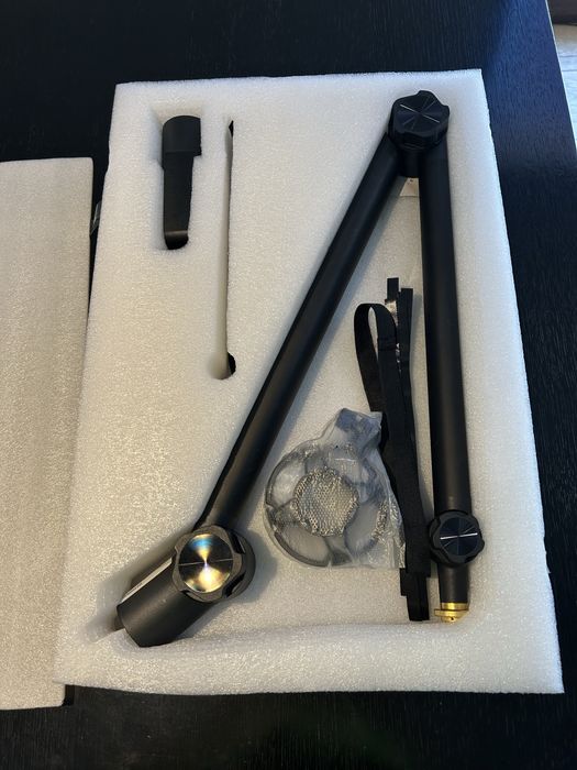 Statyw Mikrofonowy  AS-01 Stojak Na Mikrofon Biurkowy