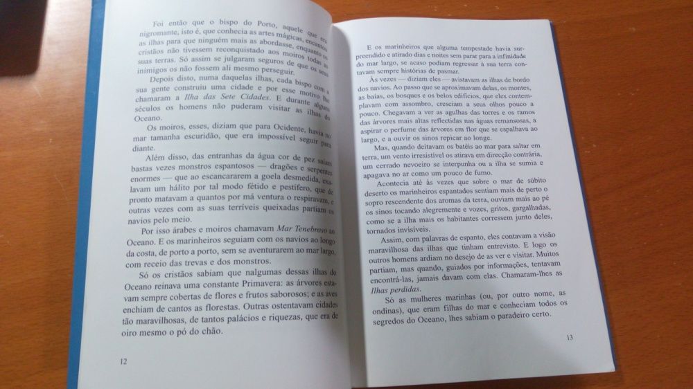 Livro O romance das ilhas encantadas de Jaime Cortesão