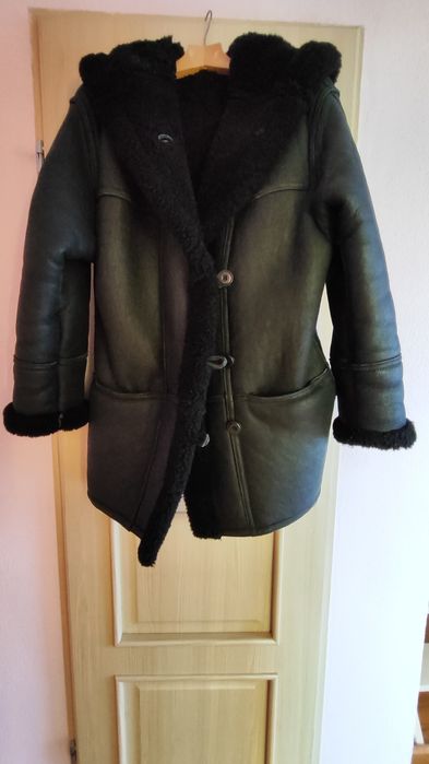 Kożuch damski z czasów PRL