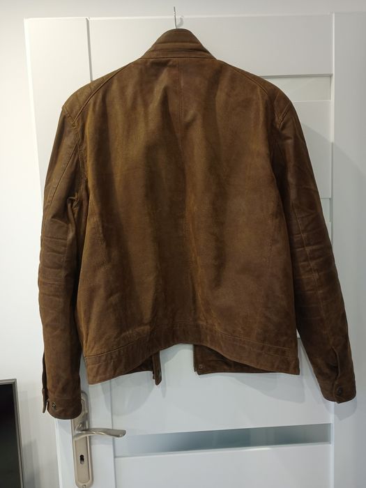 Kurtka skórzana męska