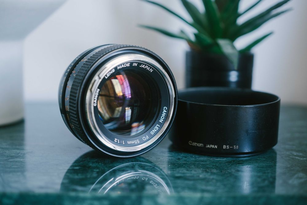 Canon FD 55mm f/1.2 Chrome Nose