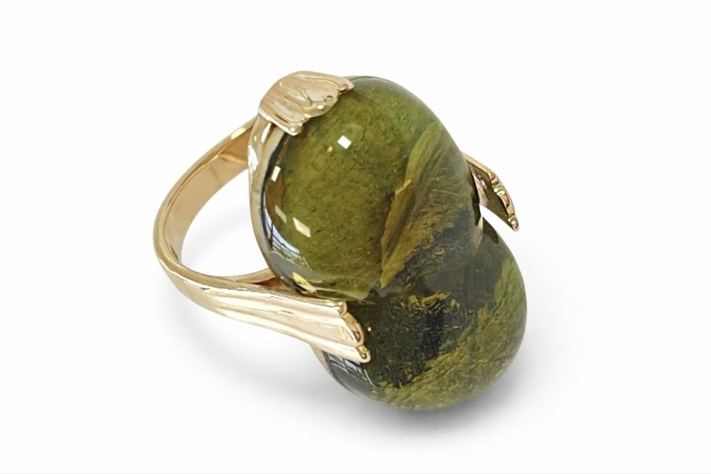 Złoty pierścionek rozmiar 12