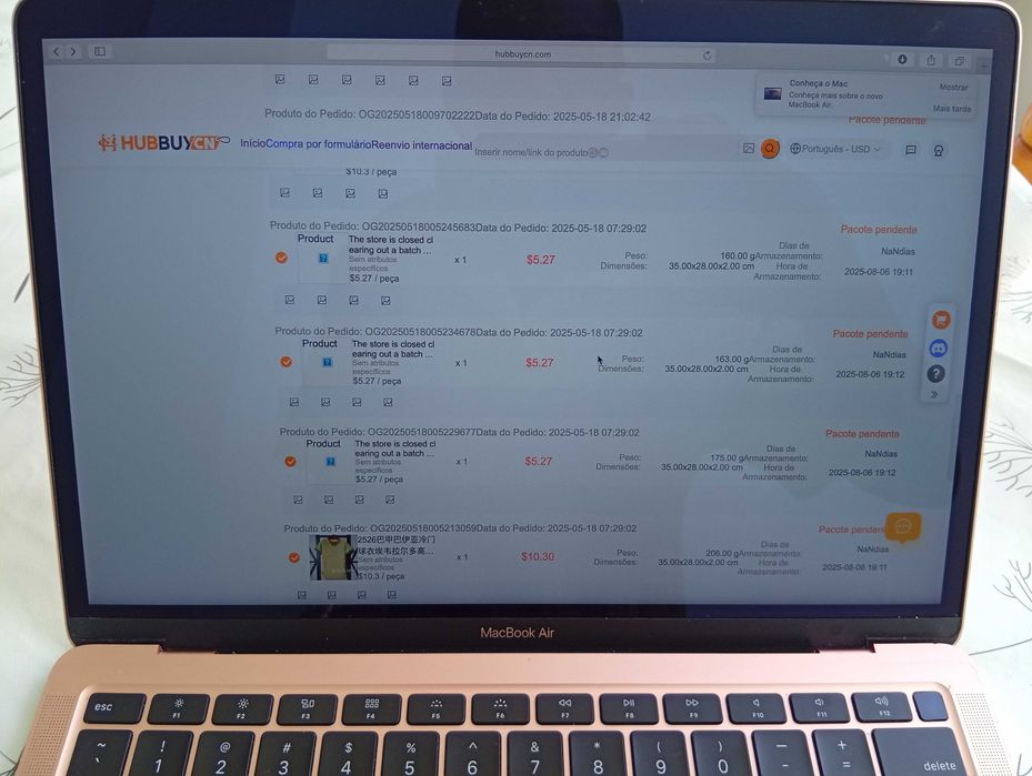 MACBOOK Rose A2179