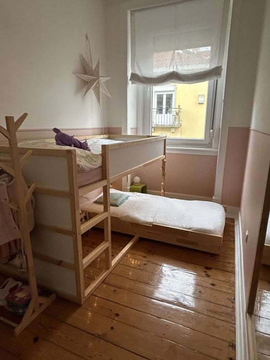 Cama montessori de pinho