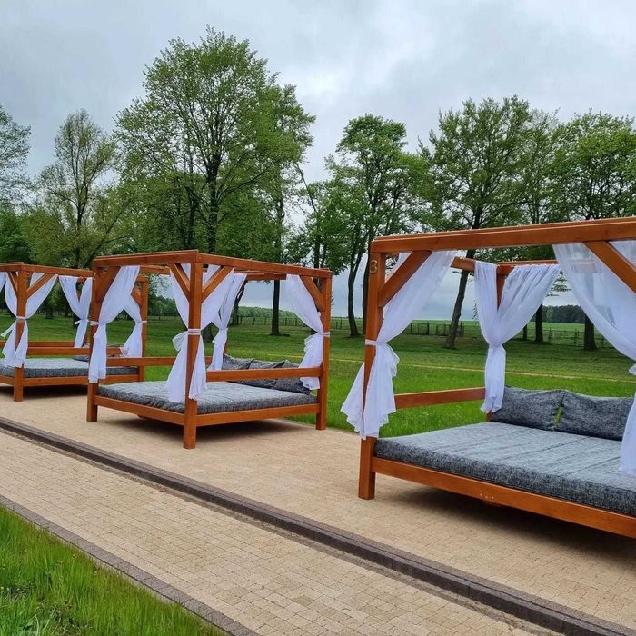 Łóżko plażowe / łóżko ogrodowe