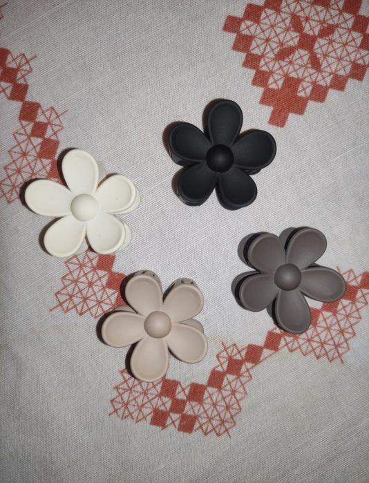 Klamra Do Włosów Kwiaty