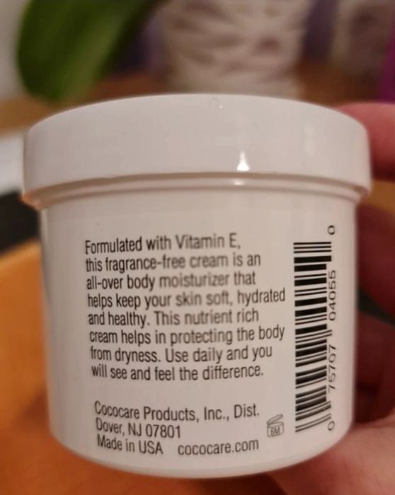 Cococare Krem z naturalną witaminą E, z USA, 110 g. BEZ parabenów