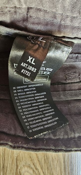 Brandit męskie bojówki rozmiar XL wymiary na zdjęciach