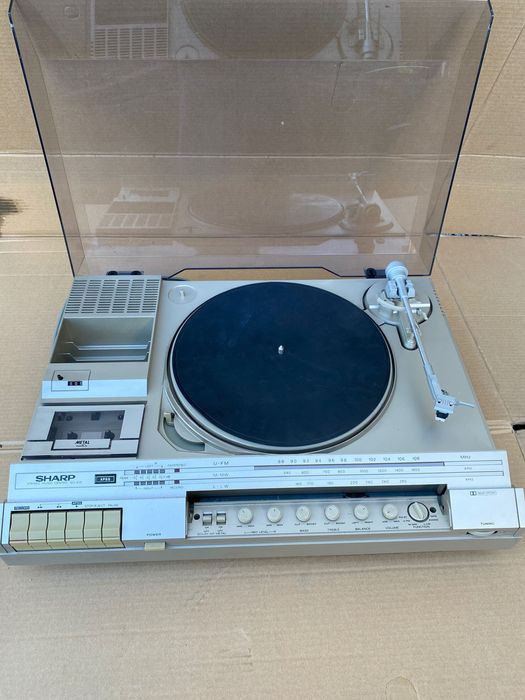 Gira discos Sharp stereo music center Sg-270 Oeiras E São Julião