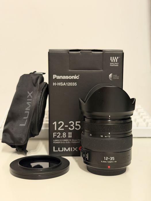 Obiektyw Lumix 12-35 2.8 stabilizacja micro 4/3