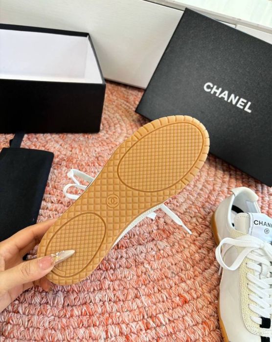 Жіночи кеди кросівки Chanel Шанель