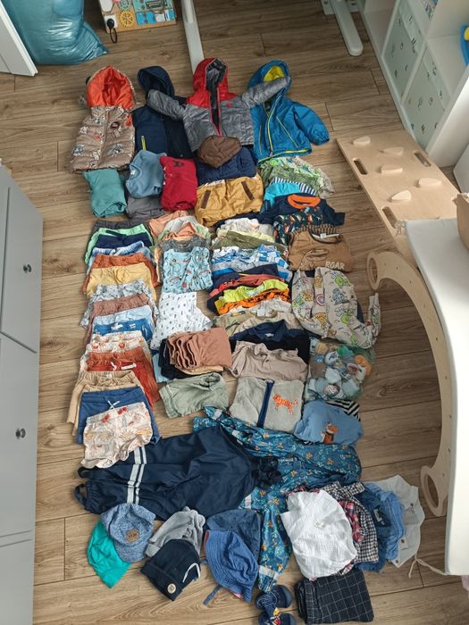 Paczka ubrań paka ubrań zestawy ubrań dla chłopca 86/92