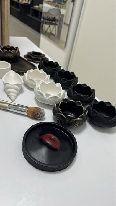 Декор для дому, гіпсові вироби, кашпо, для аромапаличок