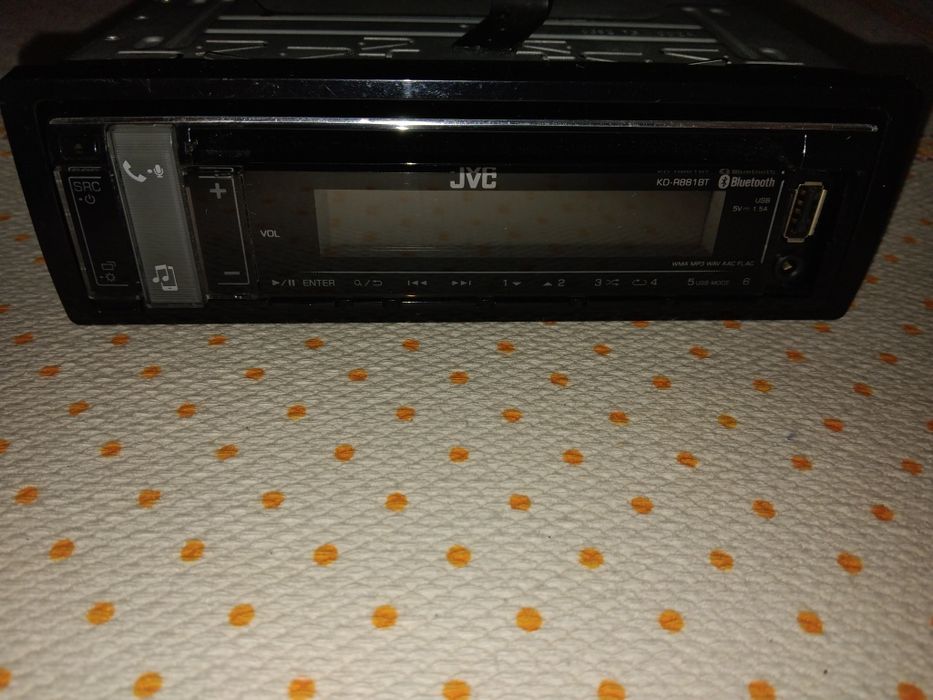 Rádio JVC c/Bluetooth