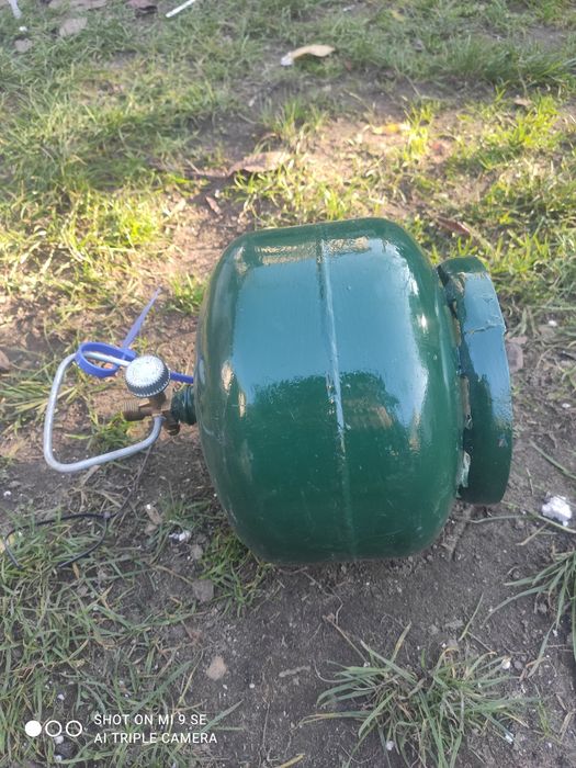 Mała butla na gaz