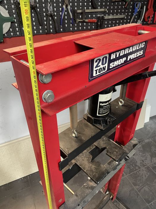 Prensa hidraulica 20 toneladas como nova