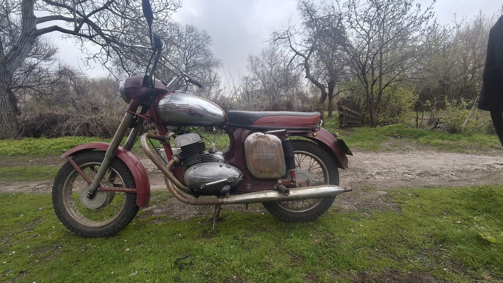 jawa 350 старушка