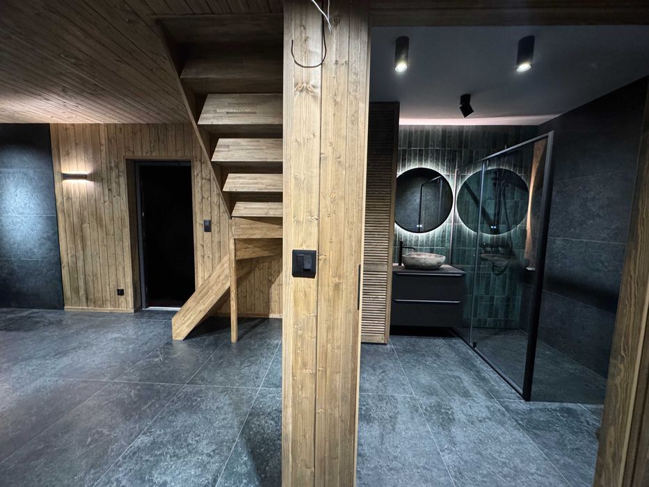 Domek drewniany na zgłoszenie/pozwolenie.