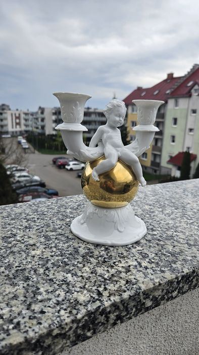 Porcelana Rosenthal świecznik antyk