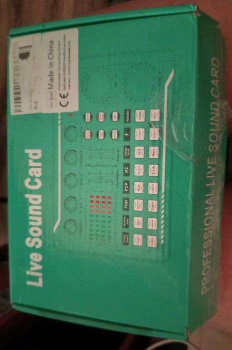 Karta dźwiękowa bluetooth mikser zewnętrzna usb