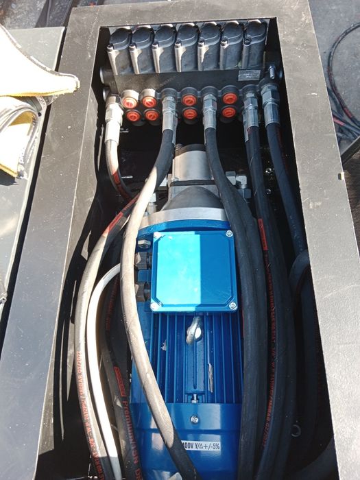 Hydraulika traka taśmowego docisk oporniki agregat