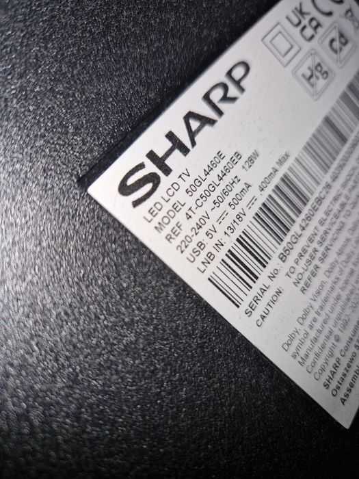Telewizor LED Sharp 50GL4460E