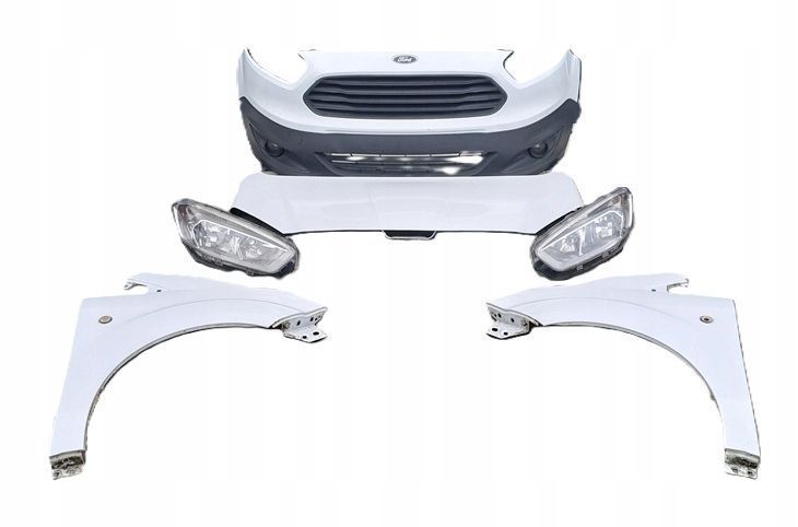 ford transit courier lift 18-23r przód maska błotnik zderzak pas lampy eu