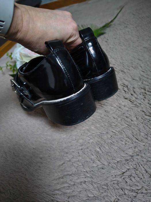 Czarne lakierowana Asos rozm.38