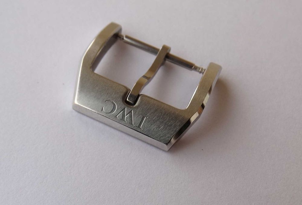 2szt Klamra do paska do zegarka IWC Schauffhausen 18mm pilot stal INOX