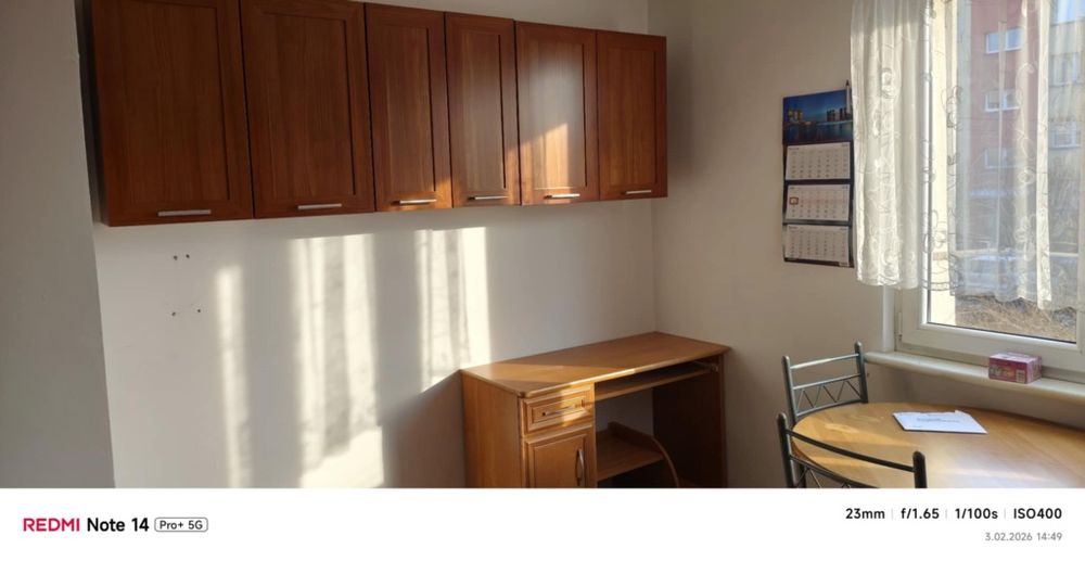 Mieszkanie 1 pokojowe, duża kuchnia, jasne