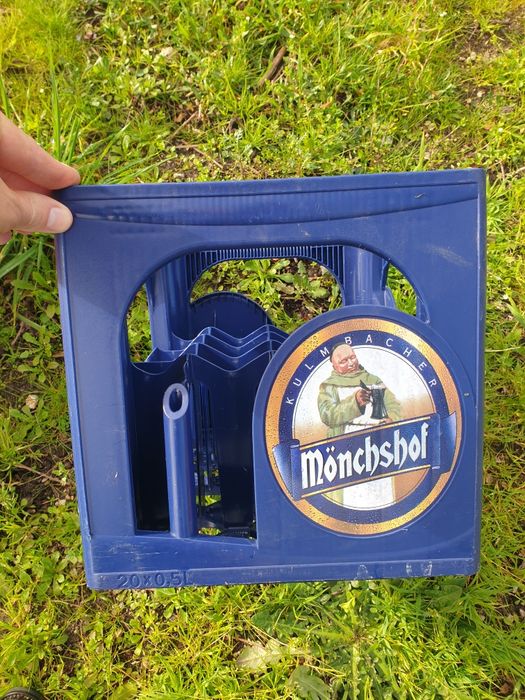 Grades vazia cerveja Erdinger. Monchshof. Augustiner........