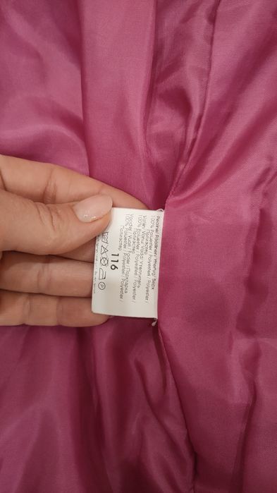 Куртка зима 116, 122, термо, пальто Lenne