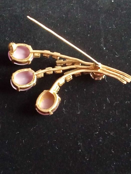 Брошка часів СССР. Котяче око. Торг