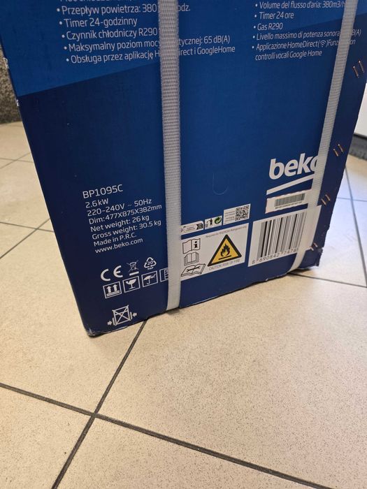Klimatyzator BEKO BP1095C KOMPLET NO GWARANCJA od loombard krotoszyn