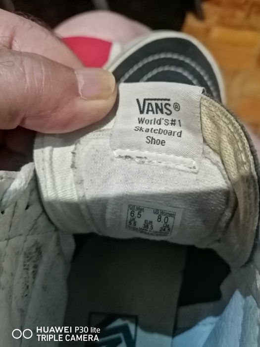 VANS pretas em ótimo estado 38.5