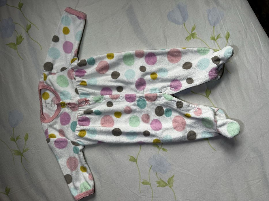 Теплі махрові та флісові чоловічки для новонароджених